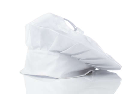 Chef's hat isolated on a white background.の写真素材