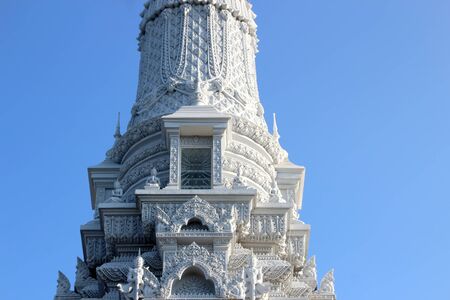 5 The stupas contain the relics of Buddha Gautamaの写真素材