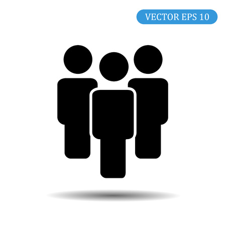 Group of people icon. Vector illustrationのイラスト素材