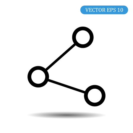 Connection icon. Vector illustration eps 10.のイラスト素材