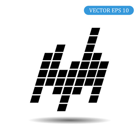 Equalizer icon. vector illustration eps 10.のイラスト素材