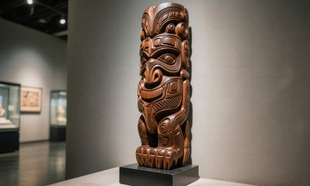 Piece of art at the National Museum of Natural History in Milan.の素材