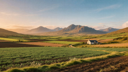 Beautiful view of a cave with a turquoise water in the middleの素材