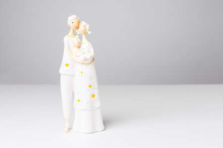 Figurine familyの写真素材