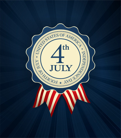 independence day fourth of julyのイラスト素材