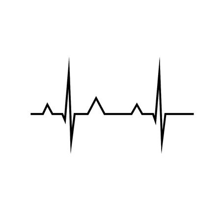heart cardiogramのイラスト素材