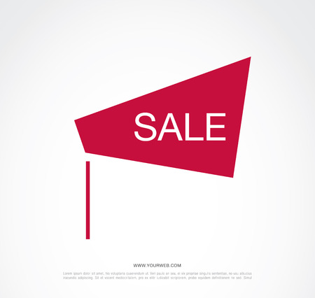 Sale banner, poster. Sale background. Sale tag.のイラスト素材