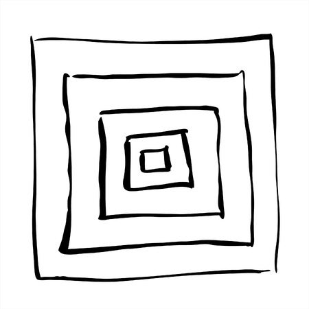 hand drawn pattern backgroundのイラスト素材