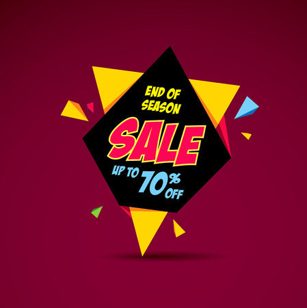 Final sale banner. Special offer, discounts up to 70% offのイラスト素材