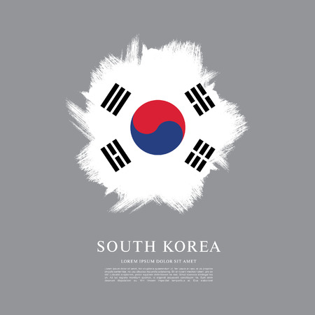 韓国国旗の写真素材 イラスト素材 ストックフォトのamanaimages Plus