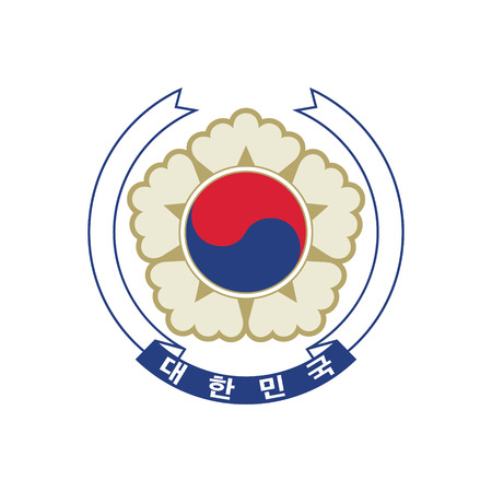 Emblem of South Koreaのイラスト素材