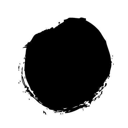 grunge background vector circle textureのイラスト素材