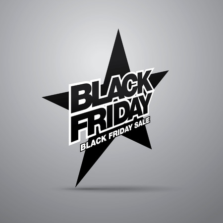 Black friday Sale bannerのイラスト素材
