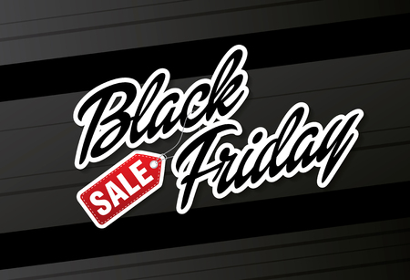 Black friday Sale bannerのイラスト素材