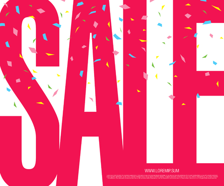sale banner template designのイラスト素材