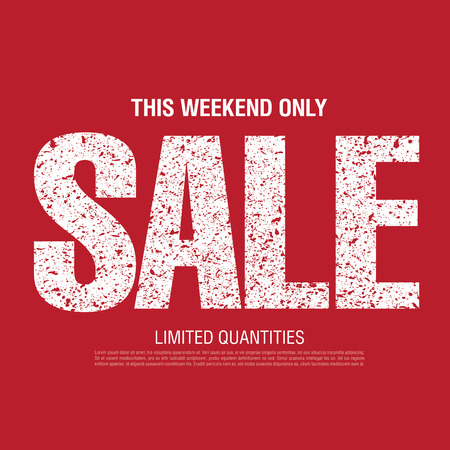 sale banner template designのイラスト素材