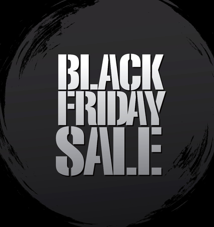 Black friday Sale bannerのイラスト素材