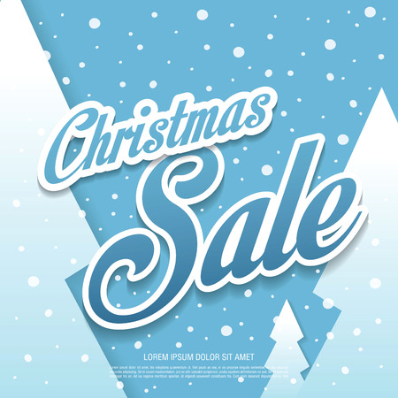 christmas sale bannerのイラスト素材