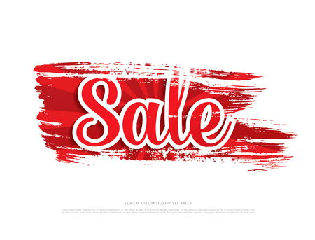 sale banner template designのイラスト素材