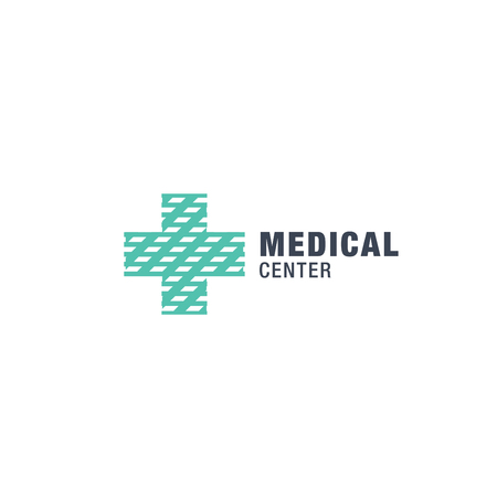 Medicine logo designのイラスト素材