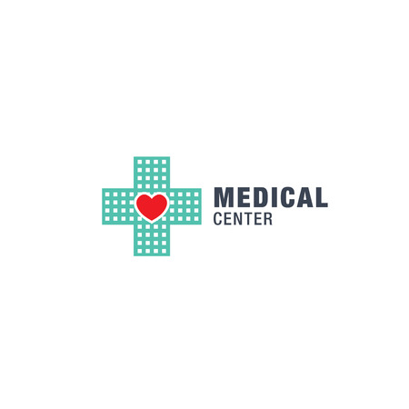 Medicine logo design.のイラスト素材