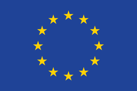 flag of europeのイラスト素材