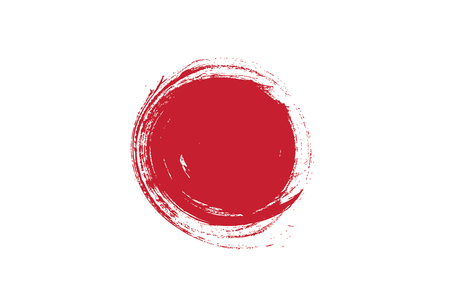 japanese flagのイラスト素材