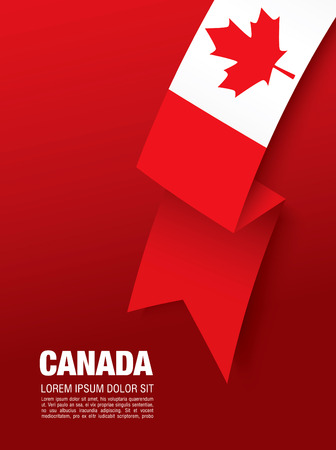 First of July Canada Day, vector illustrationのイラスト素材