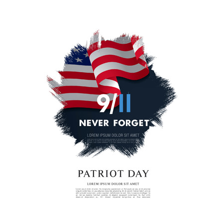 September 11, We will never forget.のイラスト素材