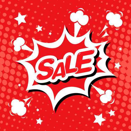 Sale banner template design.のイラスト素材