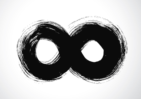 Infinity symbol icon, vector illustration.のイラスト素材