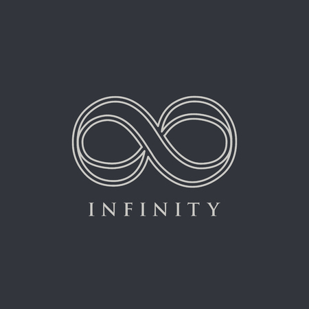 infinity symbolのイラスト素材