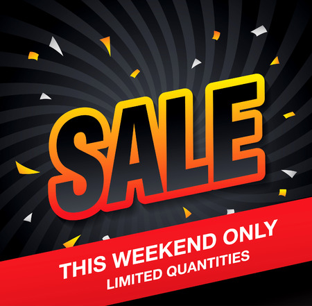 sale banner layout designのイラスト素材