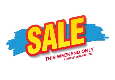 sale banner design vector illustrationのイラスト素材