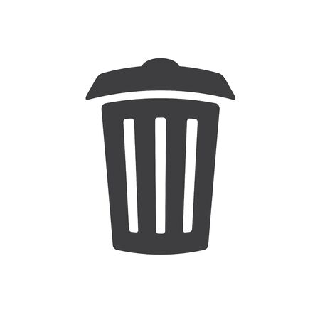 trash can icon vector illustrationのイラスト素材