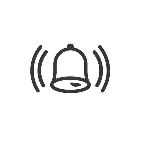ringing bell icon design vector illustrationのイラスト素材