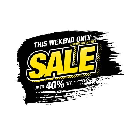 sale label layout design, vector illustrationのイラスト素材