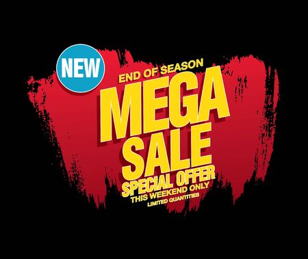 sale label layout design, vector illustrationのイラスト素材