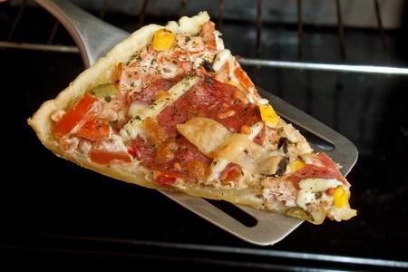 Italian pizza is deliciousの写真素材