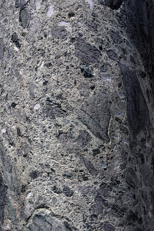 Abstract close up view of rough marble antique column, TÃ¼rkiyeの写真素材