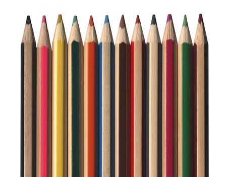 colored pencilsの写真素材