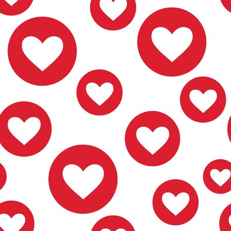 Heart like seamless pattern. Hearts. Packaging design for gift wrap. Abstract geometric modern background. Vector illustration. Art deco style. Heart seamless patternのイラスト素材