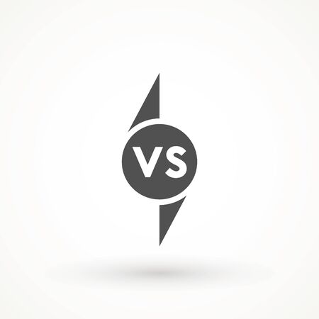 Versus Or VS Letters Icon Logo Design Inspiration logo template design element competitor, game, sport, rival and more.のイラスト素材