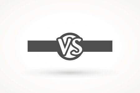 Versus Or VS Letters Iconのイラスト素材