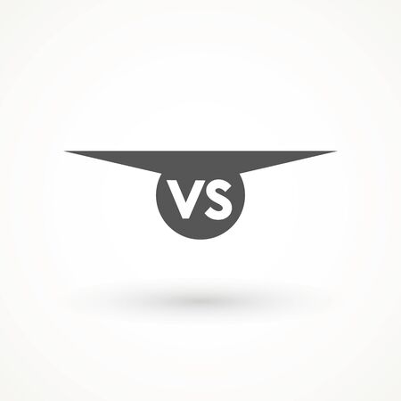 Versus Or VS Letters Iconのイラスト素材