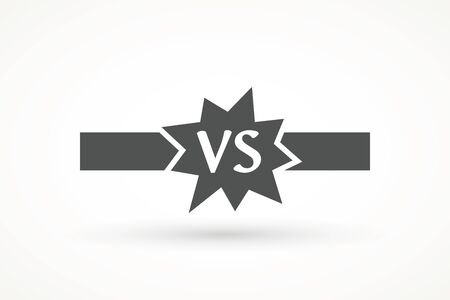Versus Or VS Lettersのイラスト素材