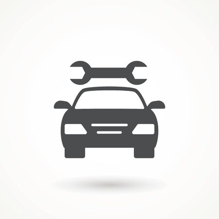 Car service Icon. Care repair logoのイラスト素材