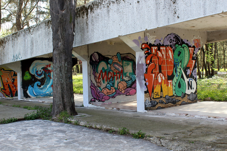 graffit in jambol bulgariaのeditorial素材