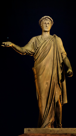 The Duke and a starの写真素材