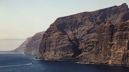 View on Los Gigantes rocks at Tenerife